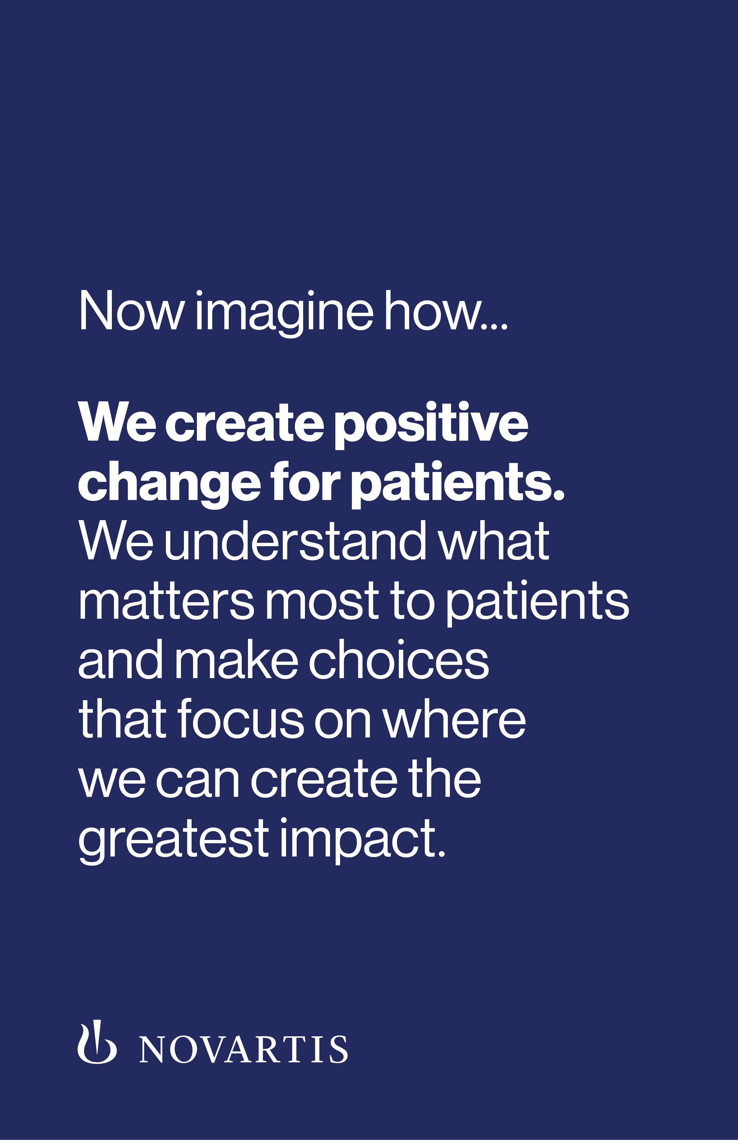 Imagine if a patient's story made you question a data-based decision you've made. What would you do next?